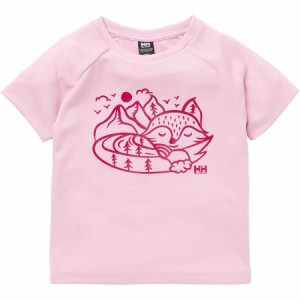 (取寄) ヘリーハンセン キッズ マーカ ショートスリーブ T-シャツ - キッズ Helly Hansen kids Marka Short-Sleeve T-Shirt - Kids' Pink