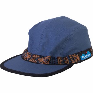 (取寄) カブー オーガニック ストラップキャップ KAVU Organic Strapcap Steel Blue