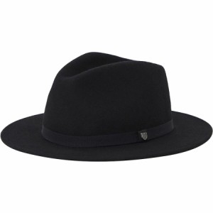 (取寄) ブリクストン メッサー パッカブル フェドラ Brixton Messer Packable Fedora Black/Black