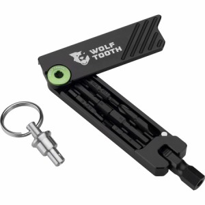 (取寄) ウルフトゥースコンポーネンツ ヘックス レンチ マルチ-ツール Wolf Tooth Components 6-Bit Hex Wrench Multi-Tool Green Bolt w