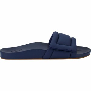 (取寄) オルカイ レディース サンビーム スライド サンダル - ウィメンズ Olukai women Sunbeam Slide Sandal - Women's Navy/Navy