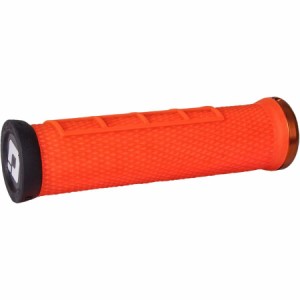 (取寄) ODI エリート フロウ ロック-オン グリップス ODI Elite Flow Lock-On Grips Orange