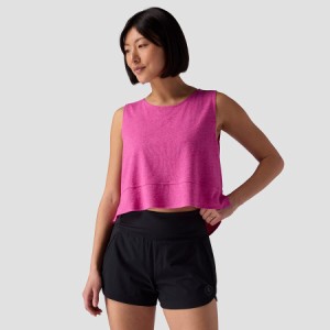 (取寄) バックカントリー レディース ルーズ クロップド タンク - ウィメンズ Backcountry women Loose Cropped Tank - Women's Rose Vio