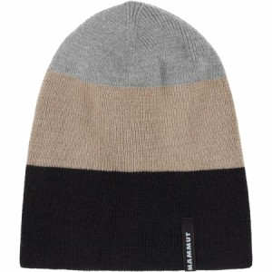 (取寄) マムート ハルディグラット ビーニー Mammut Haldigrat Beanie Black/Savannah