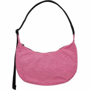 (取寄) バグー ミディアム ナイロン クレセント バッグ BAGGU Medium Nylon Crescent Bag Azalea Pink