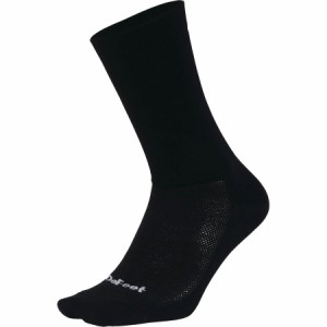 (取寄) デフィート エアイーター 6インチ ソック DeFeet Aireator 6in Sock Black Double Cuff