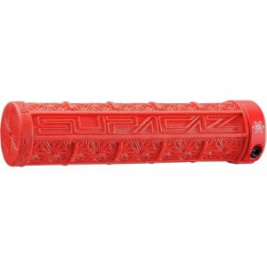 (取寄) スパカズ グリップス Supacaz Grizips Grips Red, Red Star Ringz