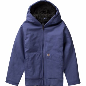 (取寄) カーハート ガールズ キャンバス インサレーテッド アクティブ ジャケット - ガールズ Carhartt girls Canvas Insulated Active J