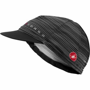 (取寄) カステリ ロッソ コルサ サイクリング キャップ Castelli Rosso Corsa Cycling Cap Light Black