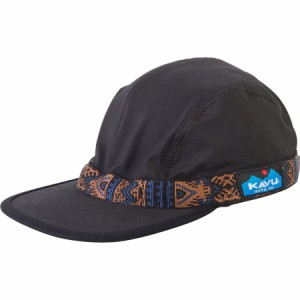 (取寄) カブー シンセティック ストラップキャップ KAVU Synthetic Strapcap Blackout