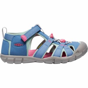 (取寄) キーン キッズ シーキャンプ リ シーエヌエックス サンダル - キッズ KEEN kids Seacamp II CNX Sandal - Kids' Coronet Blue/Hot