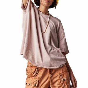 (取寄) フリーピープル レディース ニーナ T-シャツ - ウィメンズ Free People women Nina T-Shirt - Women's Cashmere