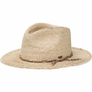 (取寄) ブリクストン メッサー ウェスタン ストロー フェドラ Brixton Messer Western Straw Fedora Sand