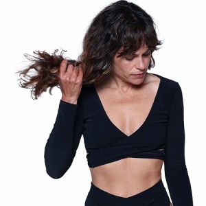 (取寄) シーアスイムェア レディース ムンダカ ラップ トップ - ウィメンズ Seea Swimwear women Mundaka Wrap Top - Women's Nero