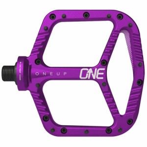 (取寄) ワンアップコンポーネント アルミニウム ペダル OneUp Components Aluminum Pedal Purple