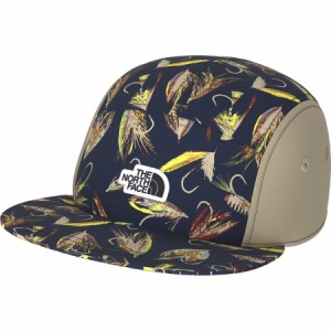 (取寄) ノースフェイス クラス V 5 パネル ハット The North Face Class V 5 Panel Hat Summit Navy Hand Tied Fly Print