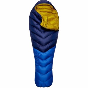 (取寄) ラブ ニュートリノ 800 スリーピング バッグ -10F ダウン Rab Neutrino 800 Sleeping Bag: -10F Down Nightfall Blue