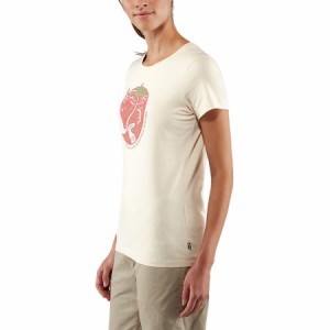 (取寄) フェールラーベン レディース アークティク フォックス プリント T-シャツ - ウィメンズ Fjallraven women Arctic Fox Print T-Sh