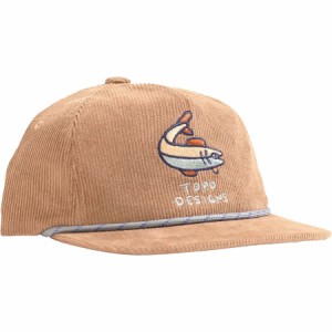 (取寄) トポデザイン コーデュロイ トラッカー ハット Topo Designs Corduroy Trucker Hat Dark Khaki/Poudre River