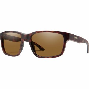 (取寄) スミス ベースキャンプ クロマポップ ポーラライズド サングラス Smith Basecamp ChromaPop Polarized Sunglasses Matte Tortoise