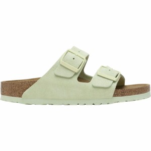 (取寄) ビルケンシュトック レディース アリゾナ ソフト フットベッド スエード ナロー サンダル - ウィメンズ Birkenstock women Arizon