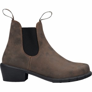 (取寄) ブランドストーン レディース ヒールド ブート - ウィメンズ Blundstone women Heeled Boot - Women's #1677 - Rustic Brown