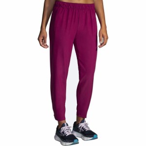 (取寄) ブルックス レディース シェイクアウト パンツ - ウィメンズ Brooks women Shakeout Pant - Women's Dark Mauve