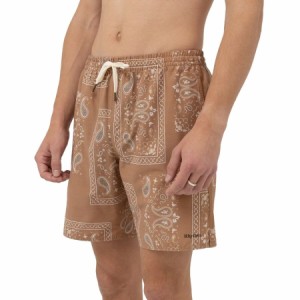 (取寄) リズム メンズ ボーダー ビーチ ショート - メンズ Rhythm men Border Beach Short - Men's Cedar