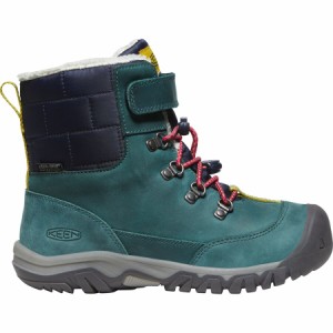 (取寄) キーン キッズ カニボウ Wp ウィンター ブート - キッズ KEEN kids Kanibou WP Winter Boot - Kids' Deep Lagoon/Jazzy