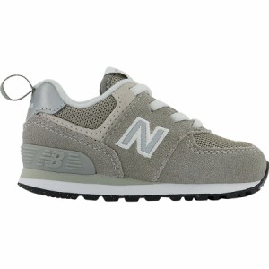 (取寄) ニューバランス トドラー 574 コア シューズ - トッドラー New Balance toddler 574 Core Shoe - Toddlers' Grey/White