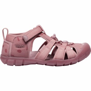 (取寄) キーン キッズ シーキャンプ リ シーエヌエックス サンダル - キッズ KEEN kids Seacamp II CNX Sandal - Kids' Dark Rose