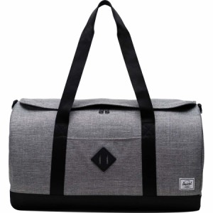 (取寄) ハーシェルサプライ ヘリテージ 40L ダッフル バッグ Herschel Supply Heritage 40L Duffel Bag Raven Crosshatch