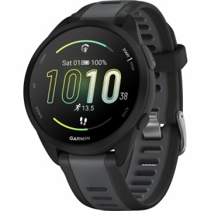 (取寄) ガーミン フォアランナー ミュージック ウォッチ Garmin Forerunner 165 Music Watch Black/Slate Gray