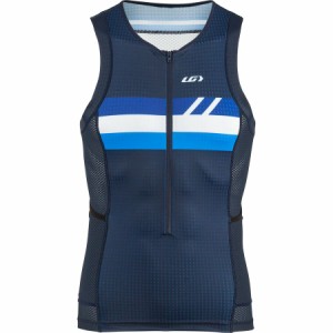 (取寄) ルイガノ メンズ ベント トライ スリーブレス ジャージ - メンズ Louis Garneau men Vent Tri Sleeveless Jersey - Men's Blue Wh