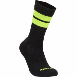 (取寄) パールイズミ メンズ メリノ トレイル 7インチ ソック - メンズ PEARL iZUMi men Merino Trail 7in Sock - Men's Black/Screaming