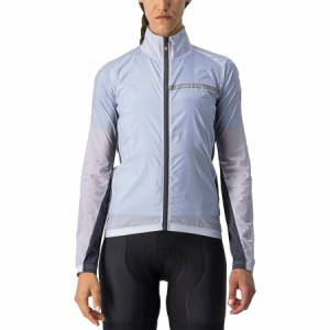 (取寄) カステリ レディース スクアドラ ストレッチ ジャケット - ウィメンズ Castelli women Squadra Stretch Jacket - Women's Silver 