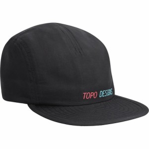(取寄) トポデザイン グローバル パック キャップ Topo Designs Global Pack Cap Black