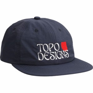 (取寄) トポデザイン ナイロン ボール キャップ - キャニオンズ Topo Designs Nylon Ball Cap - Canyons Navy