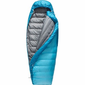 (取寄) シートゥサミット トレック スリーピング バッグ 30F ダウン Sea To Summit Trek Sleeping Bag: 30F Down Atoll Blue