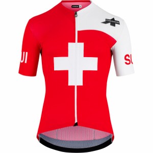 (取寄) アソス メンズ フェド S9 タルガ ジャージ - メンズ Assos men SUISSE FED S9 TARGA Jersey - Men's National Red