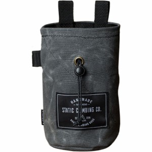 (取寄) スタティック ワックスド キャンバス チョーク バッグ STATIC Waxed Canvas Chalk Bag Gunpowder