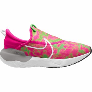 (取寄) ナイキ キッズ リアクト フロウ シューズ - キッズ Nike kids React Flow Shoe - Kids' Pink Prime/White/Green Strike