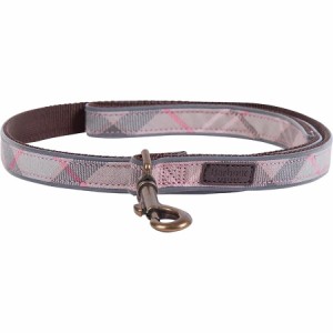 (取寄) バブアー リフレクティブ タータン ドッグ リード Barbour Reflective Tartan Dog Lead Taupe/Pink Tartan