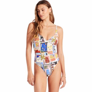 (取寄) シーフォリー レディース V ネック ワンピース スイム スーツ - ウィメンズ Seafolly women Onvacation V Neck One-Piece Swim Su