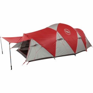 (取寄) ビッグアグネス マッド ハウス 6 テント: 6-パーソン 4-シーズン Big Agnes Mad House 6 Tent: 6-Person 4-Season Red/Gray