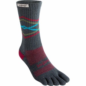 (取寄) インジンジ トレイル ミッドウエイト クルー クールマックス ソック Injinji Trail Midweight Crew CoolMax Sock Peak