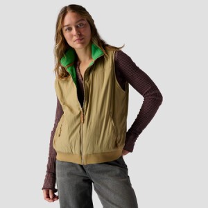 (取寄) ストイック レディース リバーシブル ポラール フリース ベスト - ウィメンズ Stoic women Reversible Polar Fleece Vest - Women