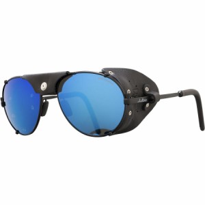 (取寄) ジュルボ チャム スペクトロン 3 サングラス Julbo Cham Spectron 3 Sunglasses Matte Black/Black - Grey/Multilayer Blue