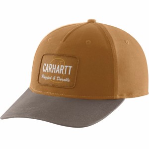 (取寄) カーハート キャンバス ラギッド パッチ キャップ Carhartt Canvas Rugged Patch Cap Carhartt Brown