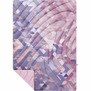 (取寄) ランプル オリジナル パフィー 1-パーソン ブランケット - ゲオ ロゼ Rumpl Original Puffy 1-Person Blanket - Geo Rose